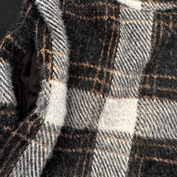 NWT Greylin Anthropologie Plus Size 2X Plaid Button Up Shirt Jacket Oversized‎ - Picture 7 of 12